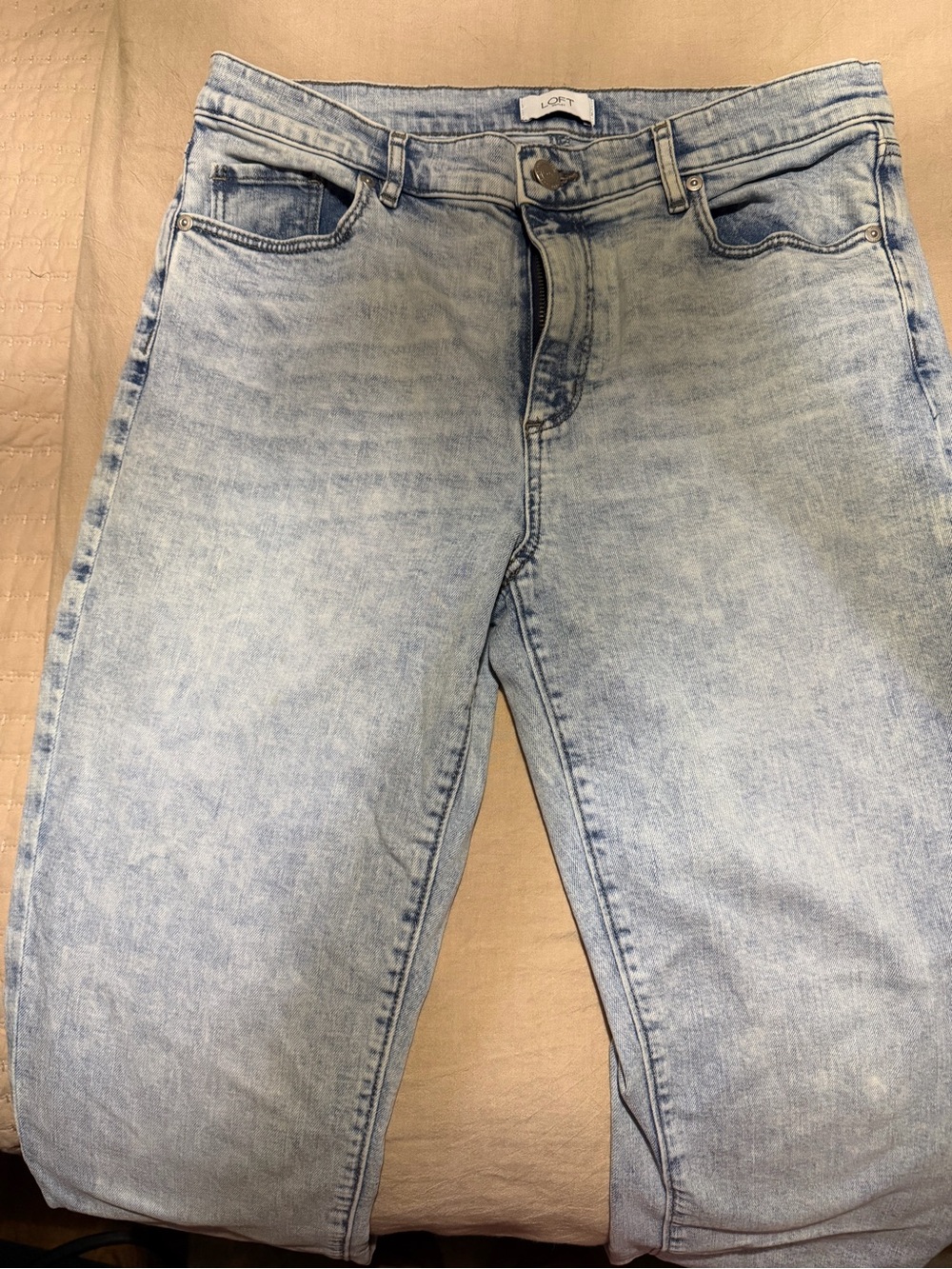 LOFT Outlet Straight Stretch Jeans Women’s Size 8